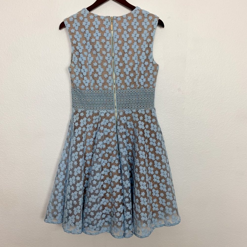 Bronx And Banco Blue Amsonia Lace Dress Size Medium - Picture 10 of 14